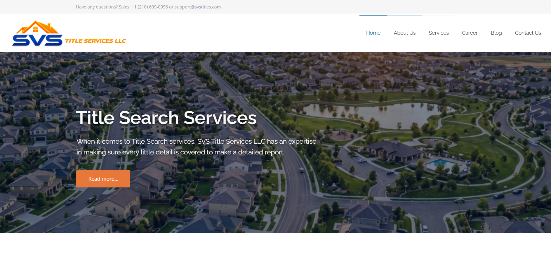 SVS Title Solution Home