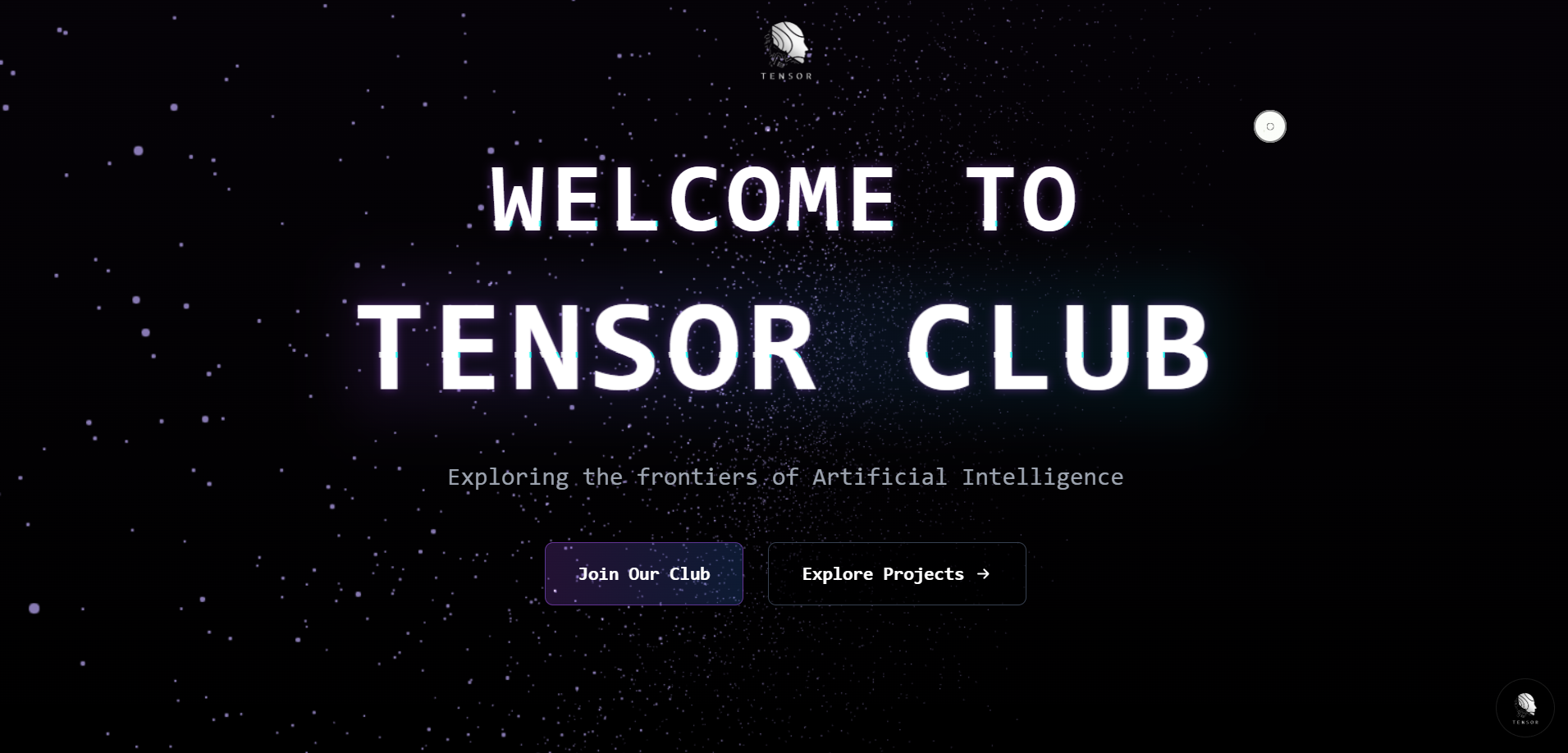 Tensor Club Website